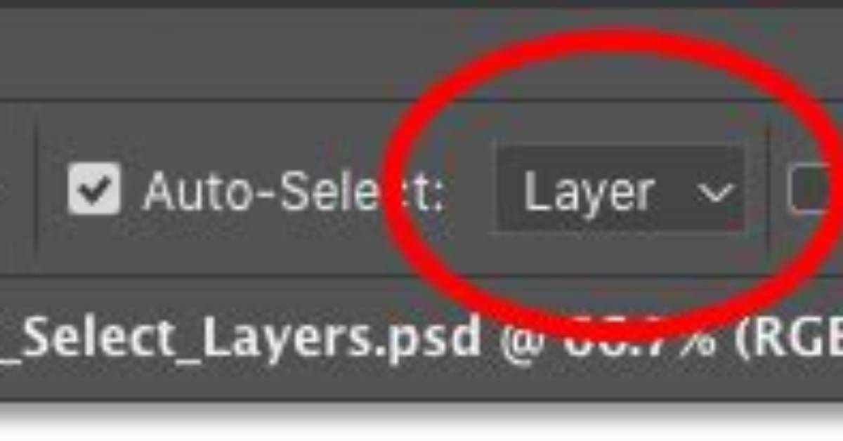 How Do I Auto Select a Layer in Photoshop?