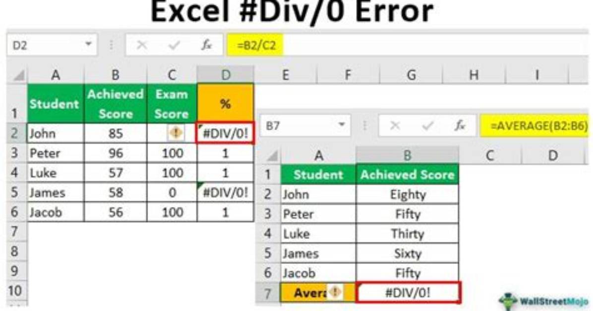 How Do I Avoid the "#Div/0!" Error in Google Docs Spreadsheet?