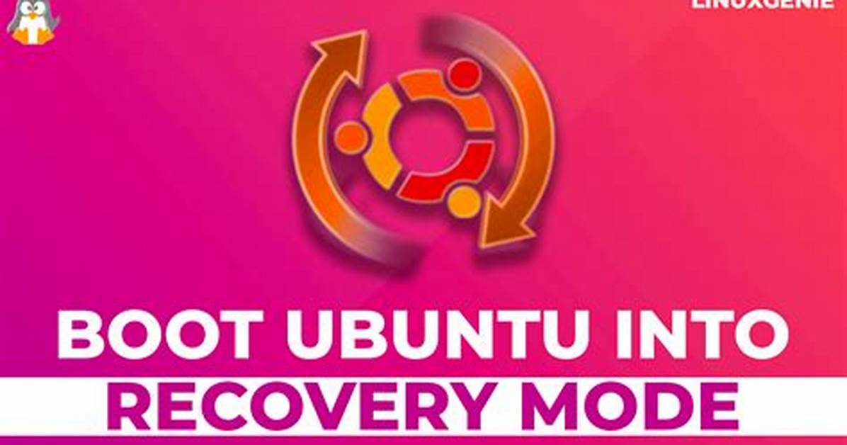 How Do I Boot Ubuntu into Single User Mode?