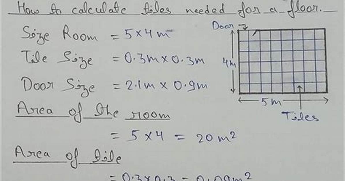How Do I Calculate Floor Size