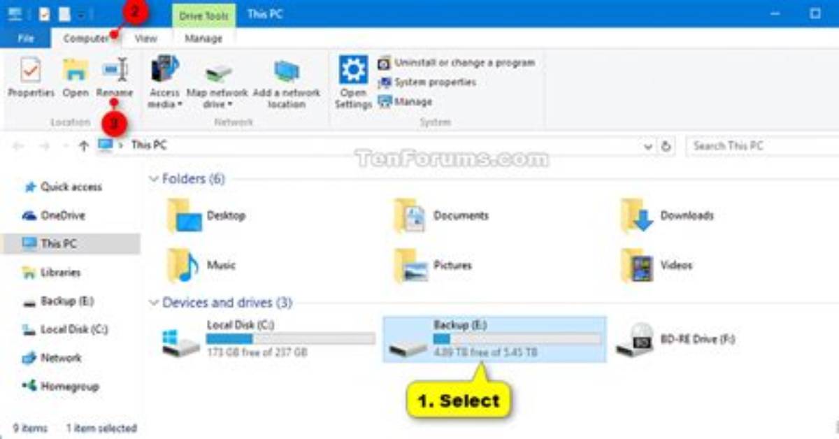 How Do I Change a Drive Label in Windows 10?
