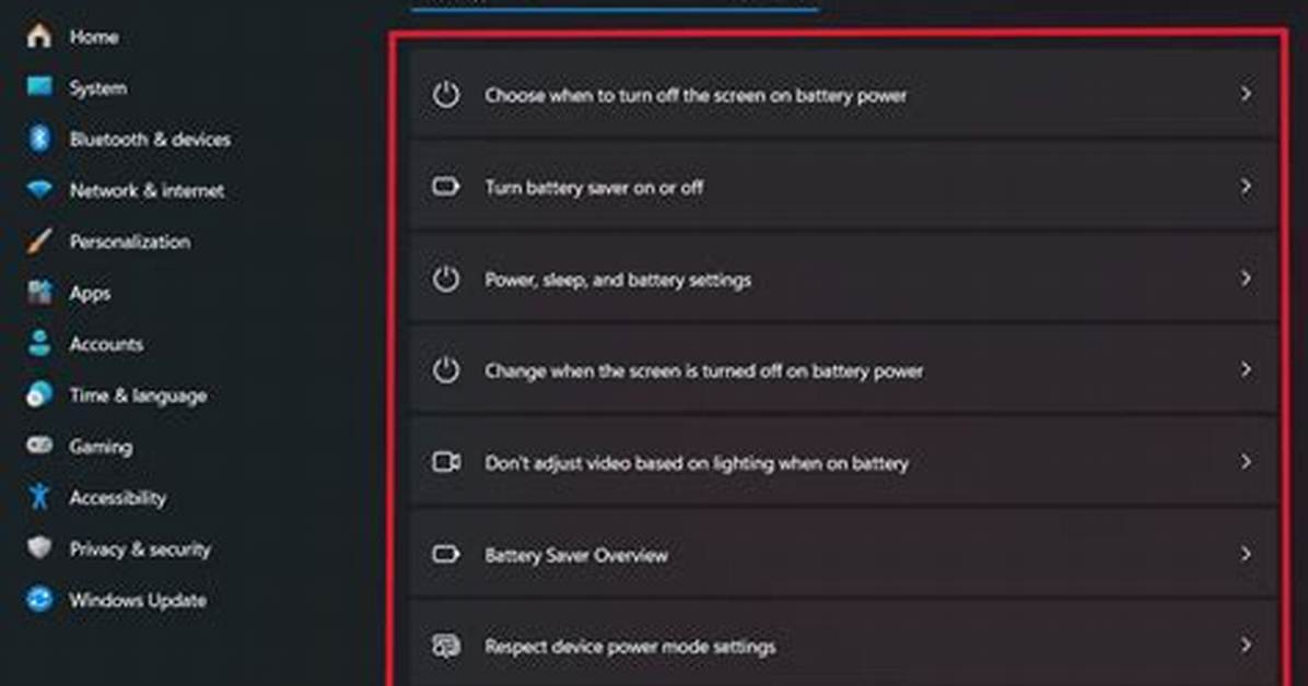 How Do I Change Battery Settings on Windows 10?