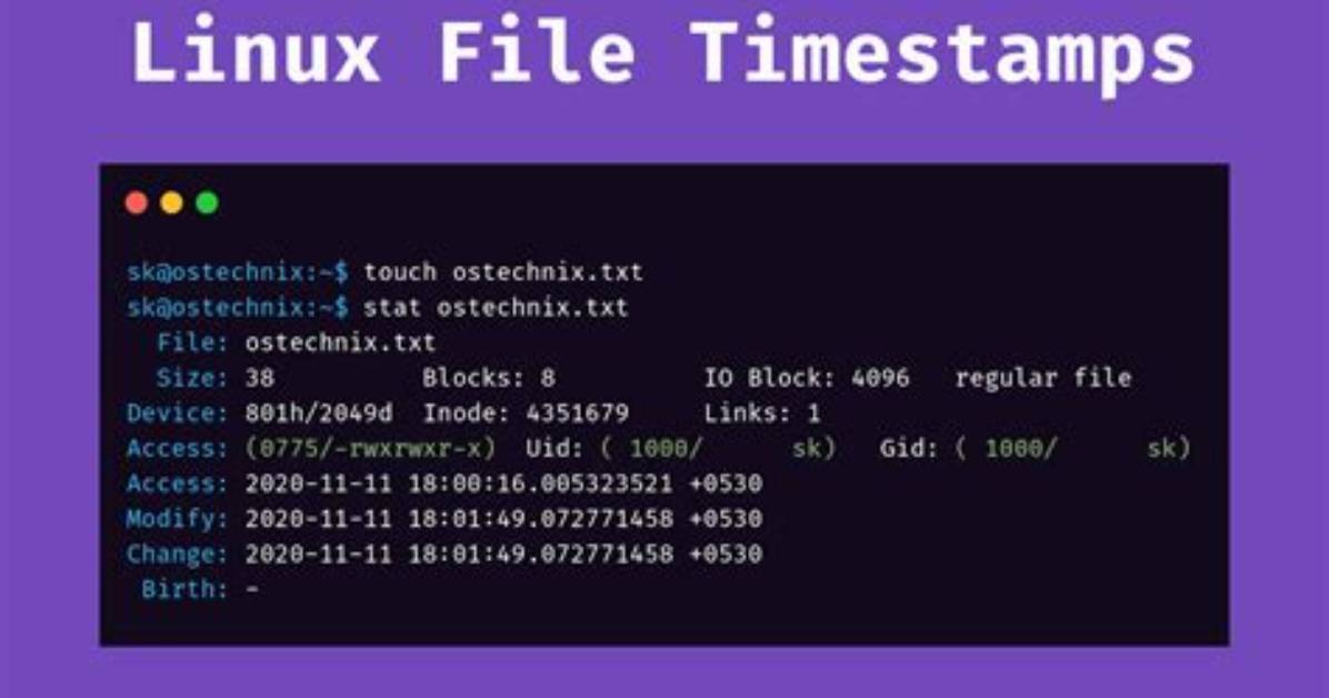 How Do I Change Ctime in Linux?