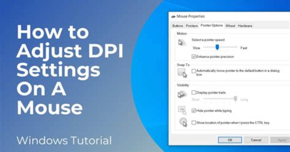 How Do I Change Dpi Settings in Windows 10?