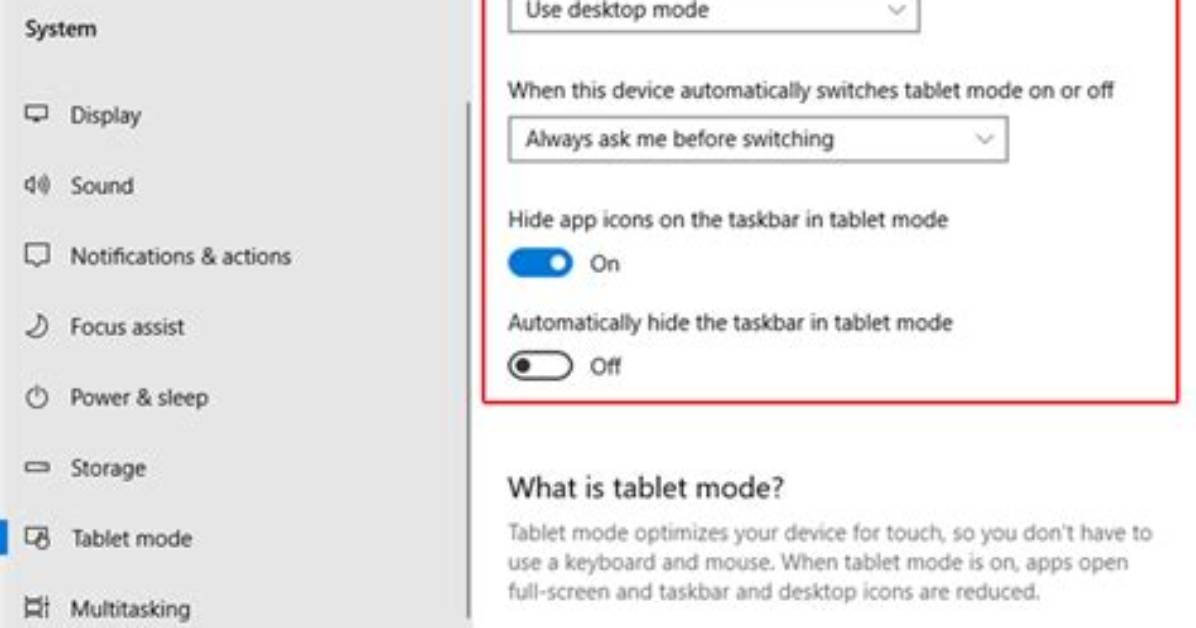 How Do I Change from Tablet Mode to Normal Mode in Windows 10?