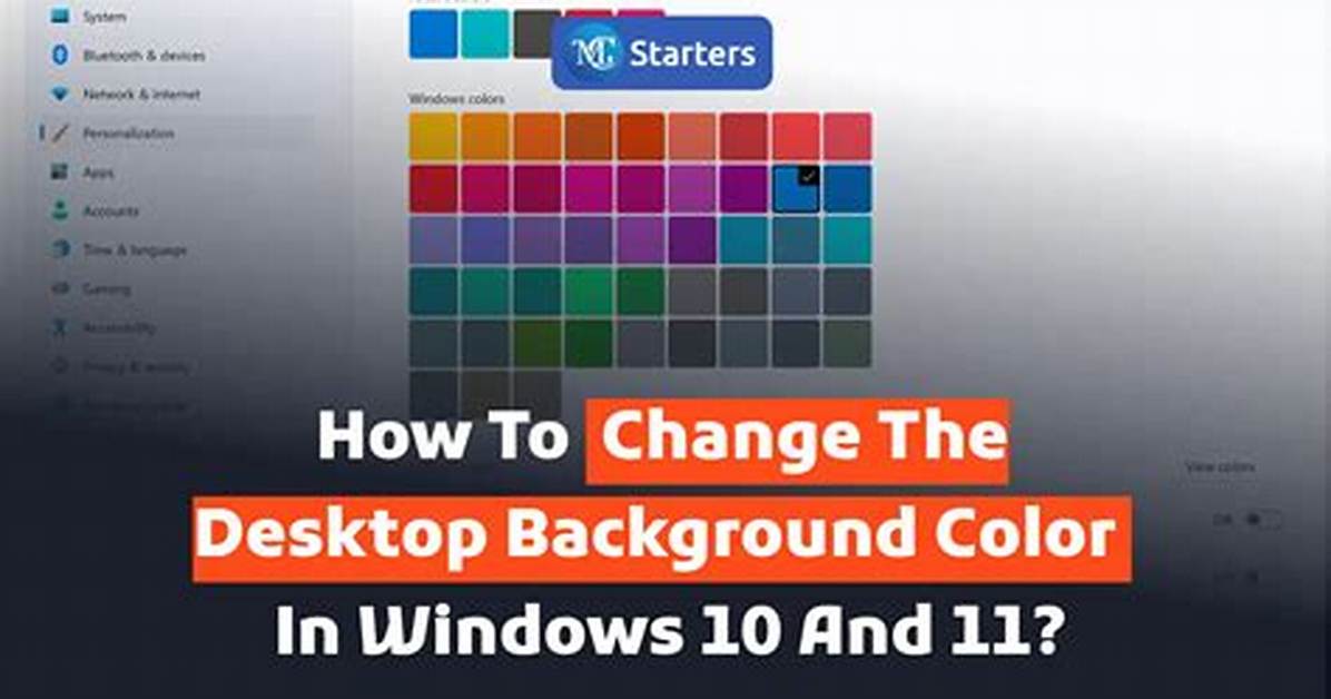 How Do I Change My Default Background on Windows 7?