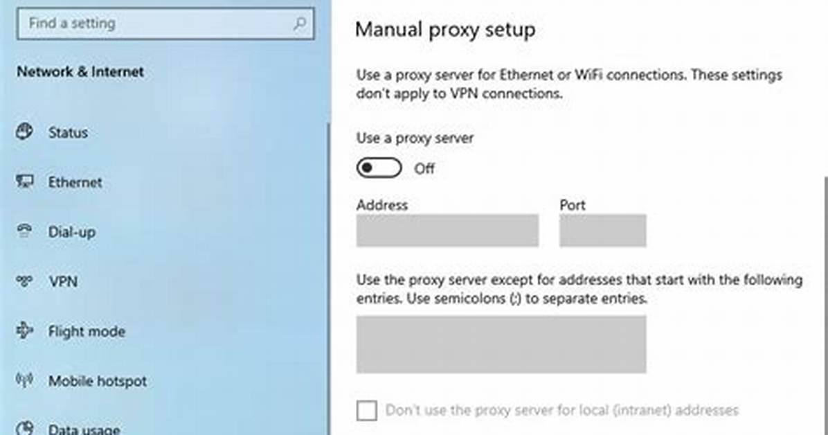 How Do I Change My Proxy Settings as Administrator?