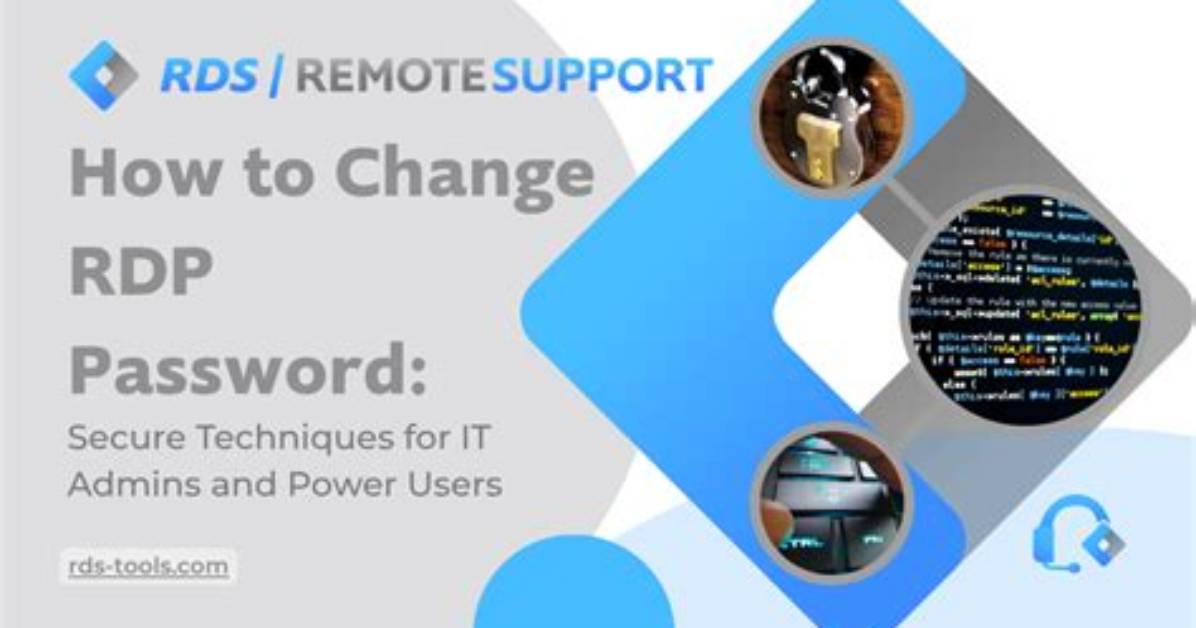How Do I Change My Rdp Admin Password?