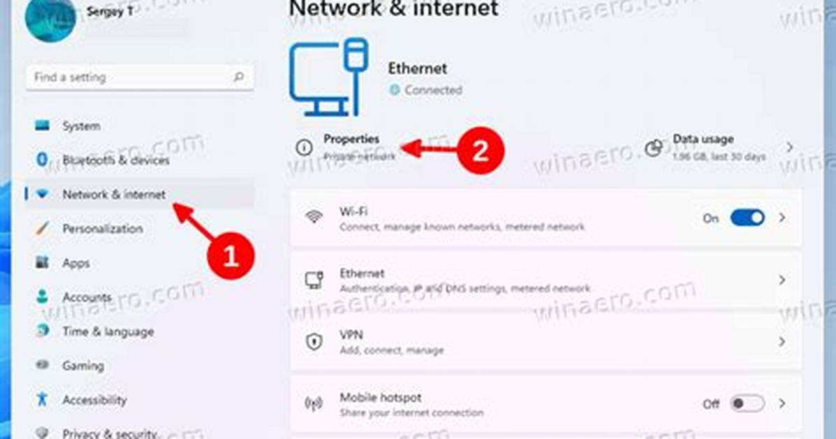 How Do I Change Network Properties in Windows 10?