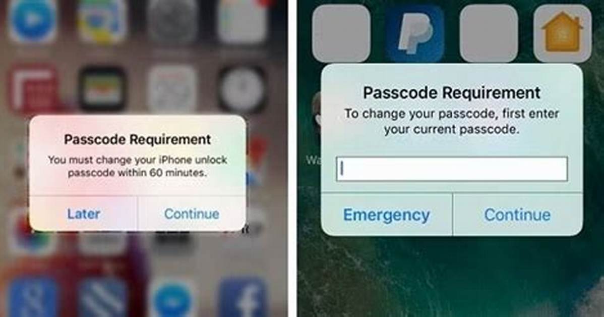 How Do I Change Passcode Immediately iOS 14?