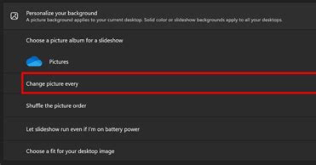 How Do I Change Slideshow Settings in Windows 10?