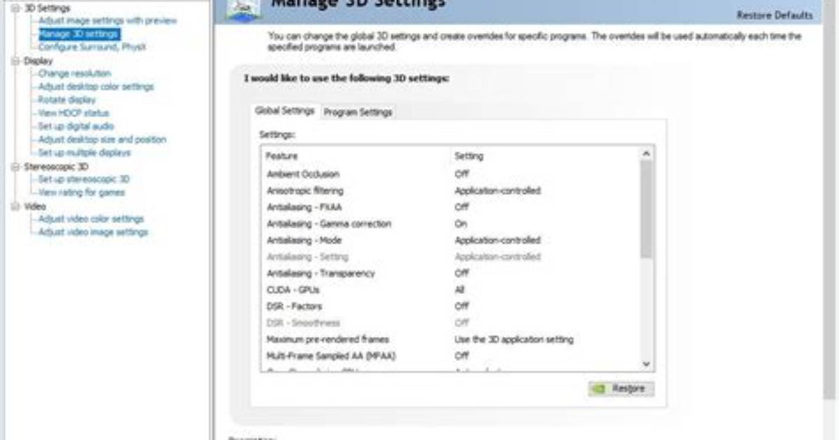 How Do I Change the 3D Settings on Windows 10?