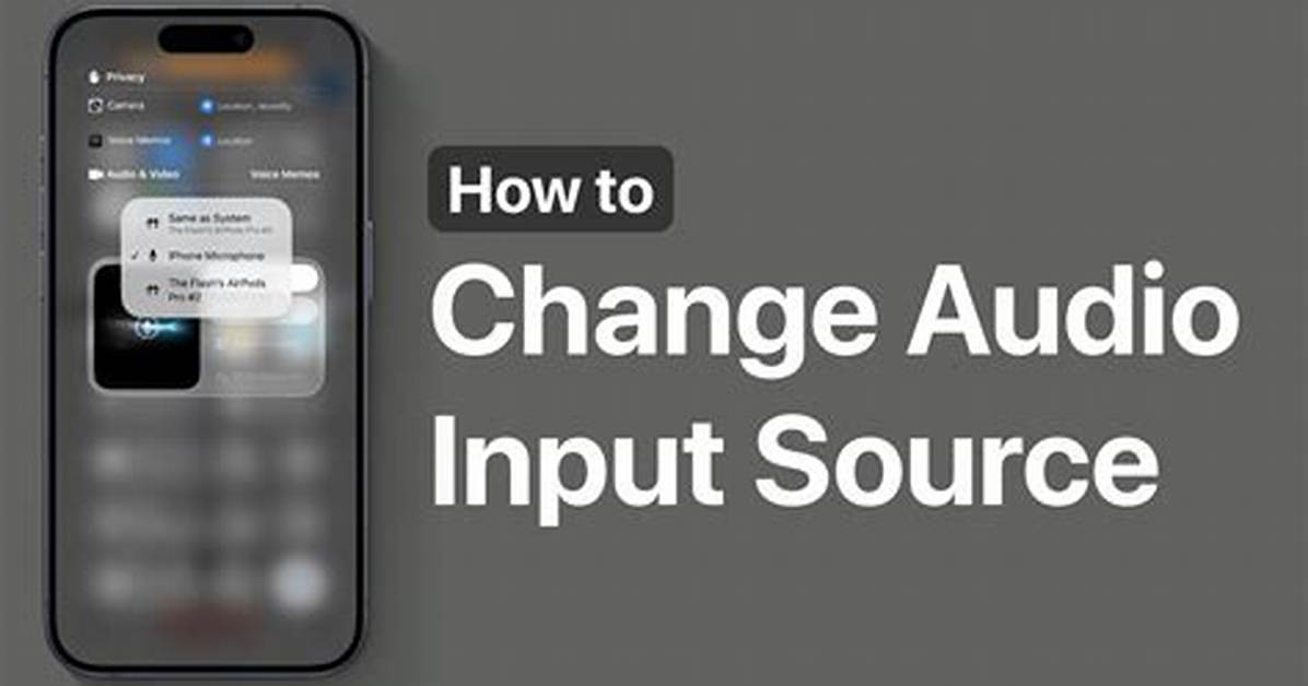 How Do I Change the Audio Source in Windows 7?