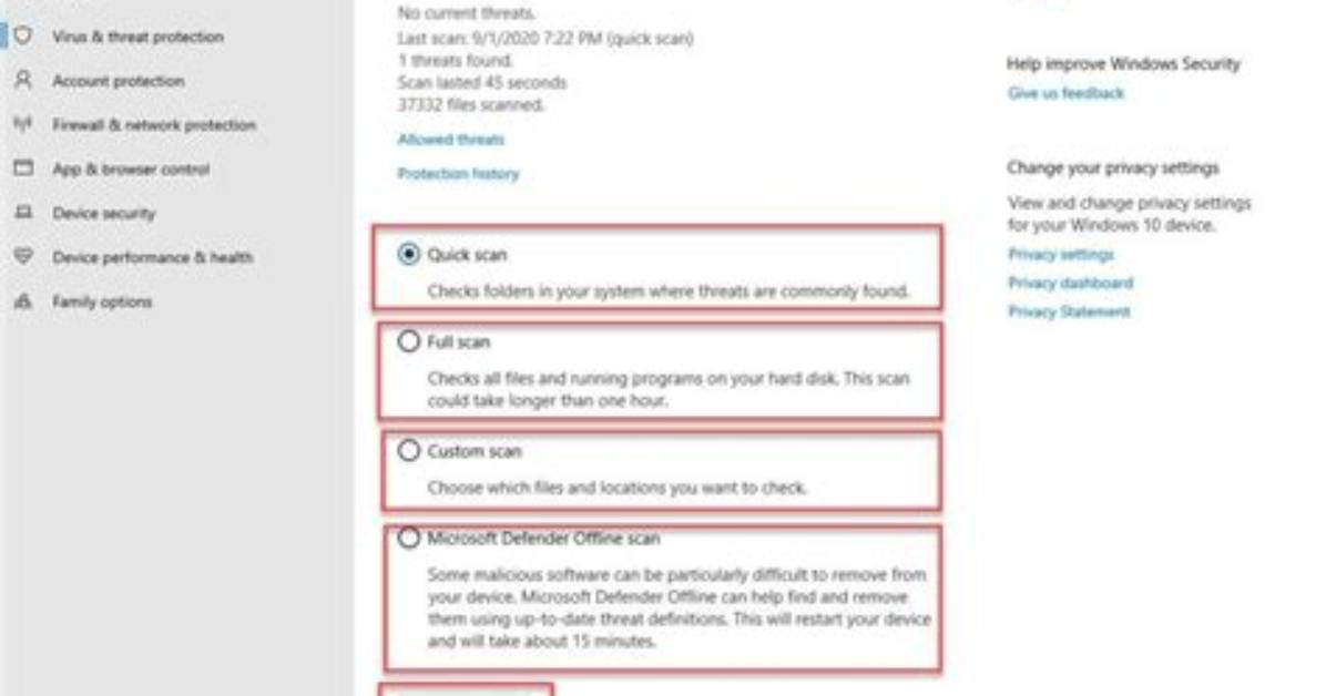 How Do I Change the Default Scan Program in Windows 10?