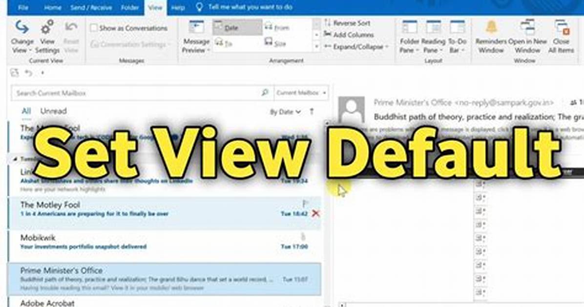 How Do I Change the Default View in Windows 7?