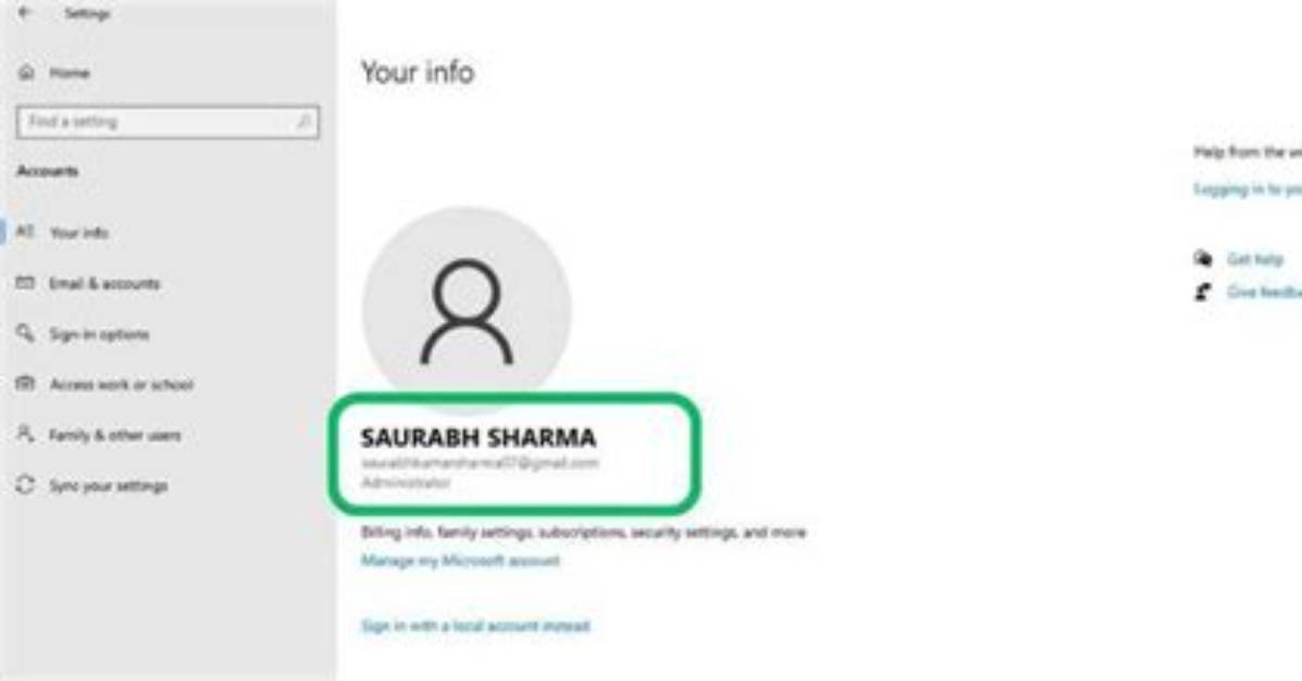 How Do I Change the Main User on Windows 10?