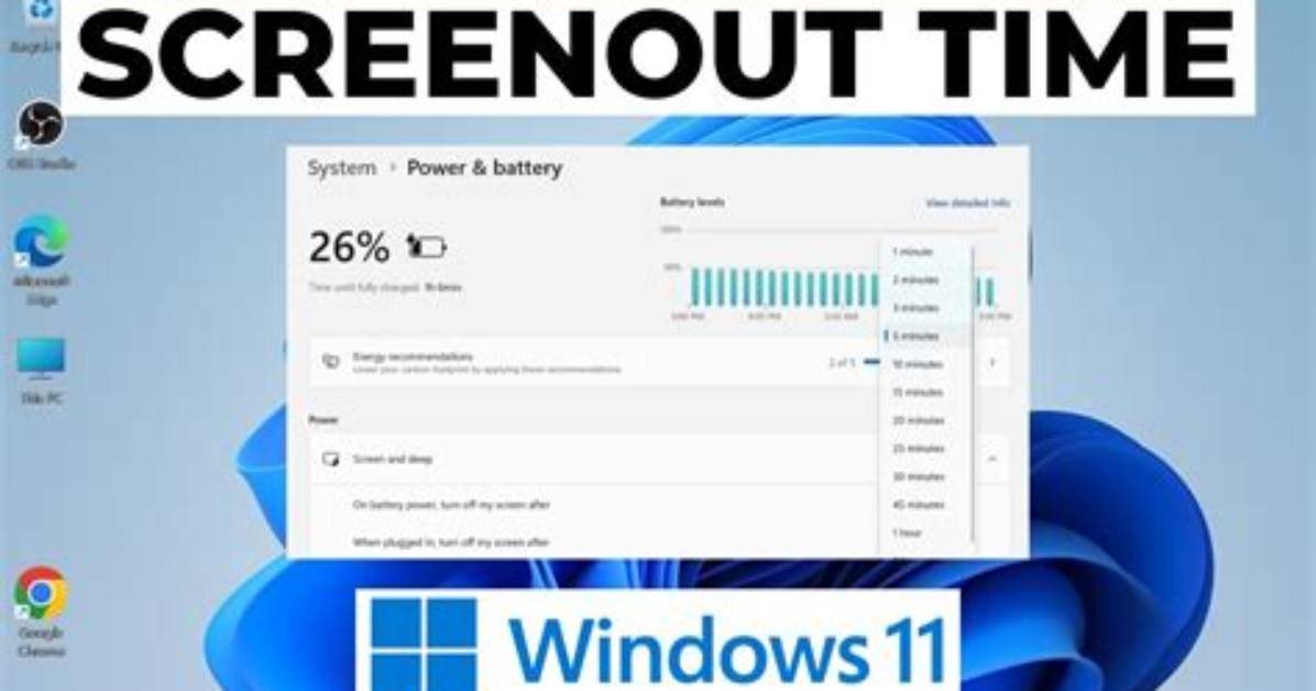 How Do I Change the Screen Timeout on Windows 7?