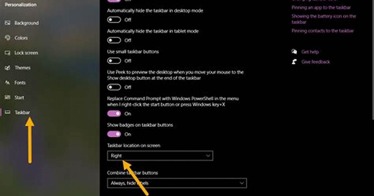 How Do I Change the Taskbar in Windows 10?