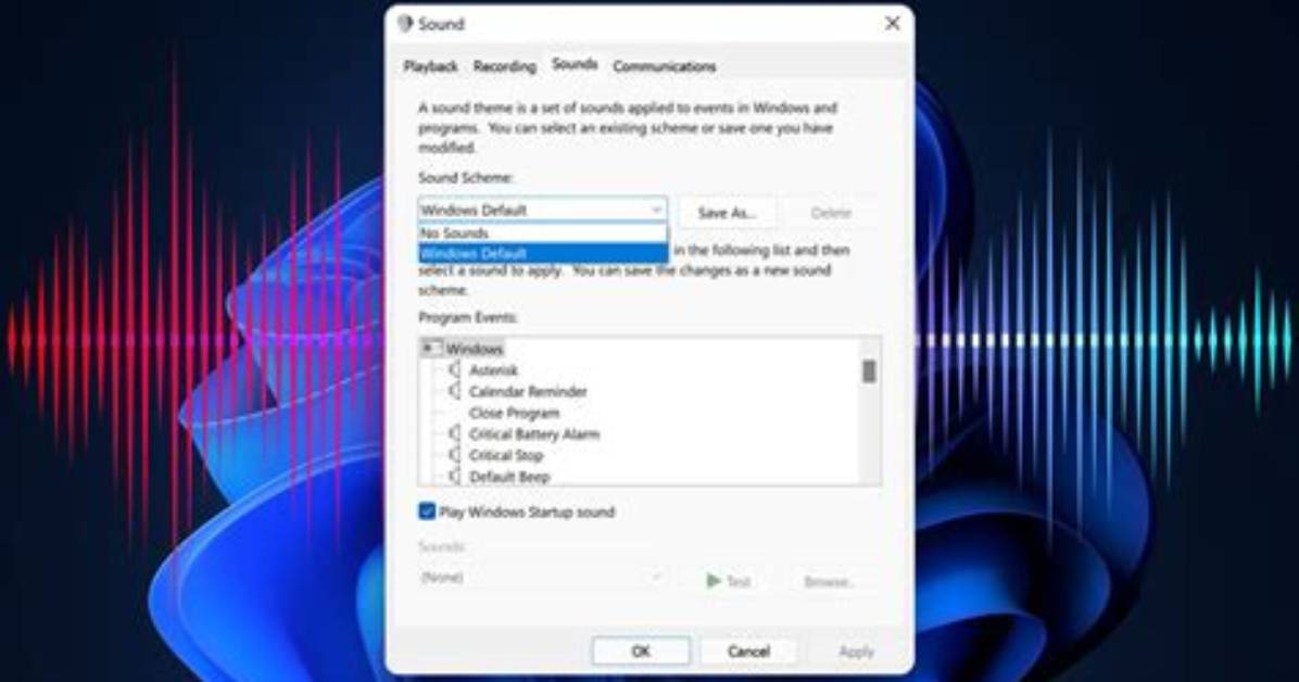 How Do I Change Windows 7 Sounds?