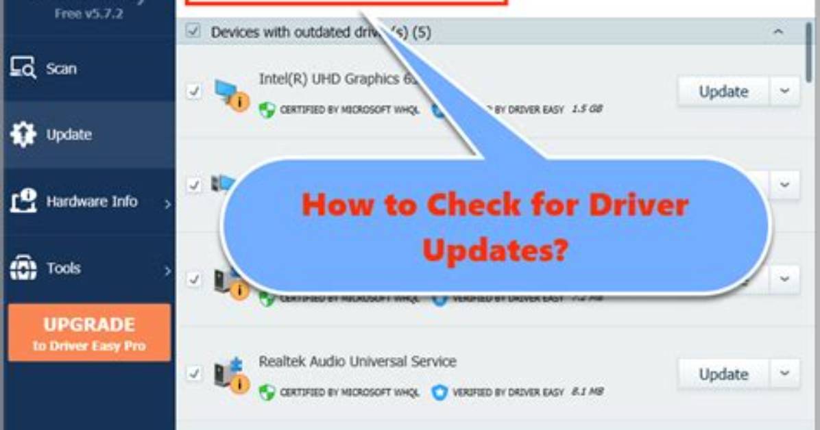 How Do I Check for Driver Updates on Windows 7?