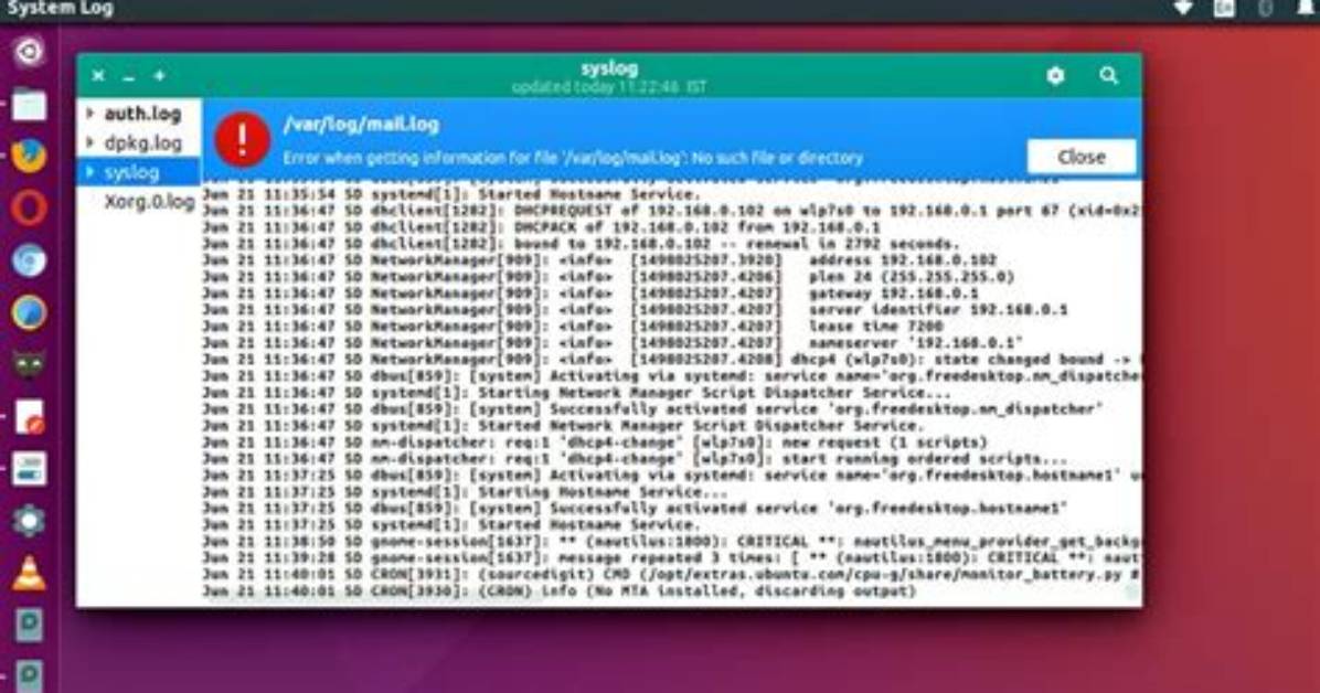 How Do I Check Logs in Linux Terminal?