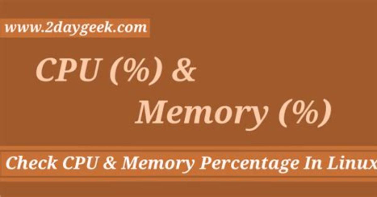 How Do I Check Memory Percentage in Linux?
