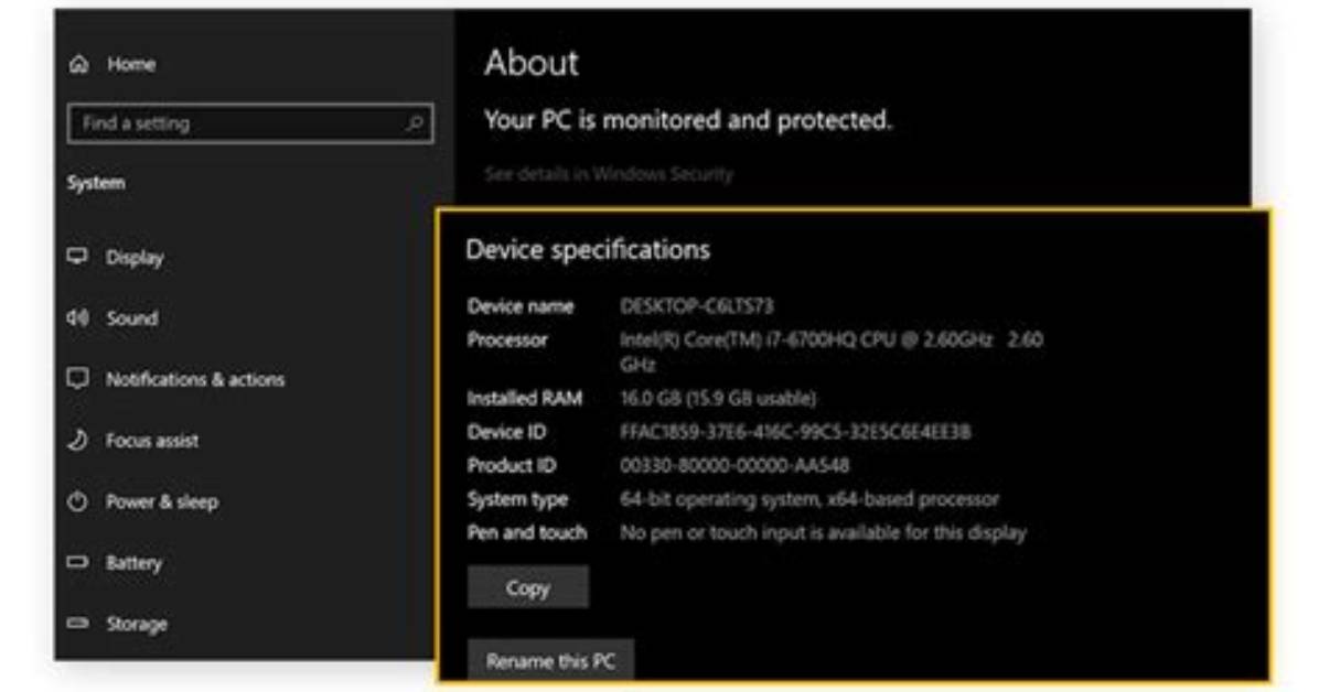 How Do I Check My Computer Specs on Windows?