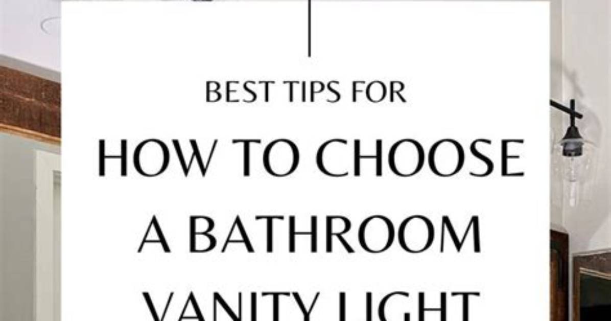 How Do I Choose a Vanity Light