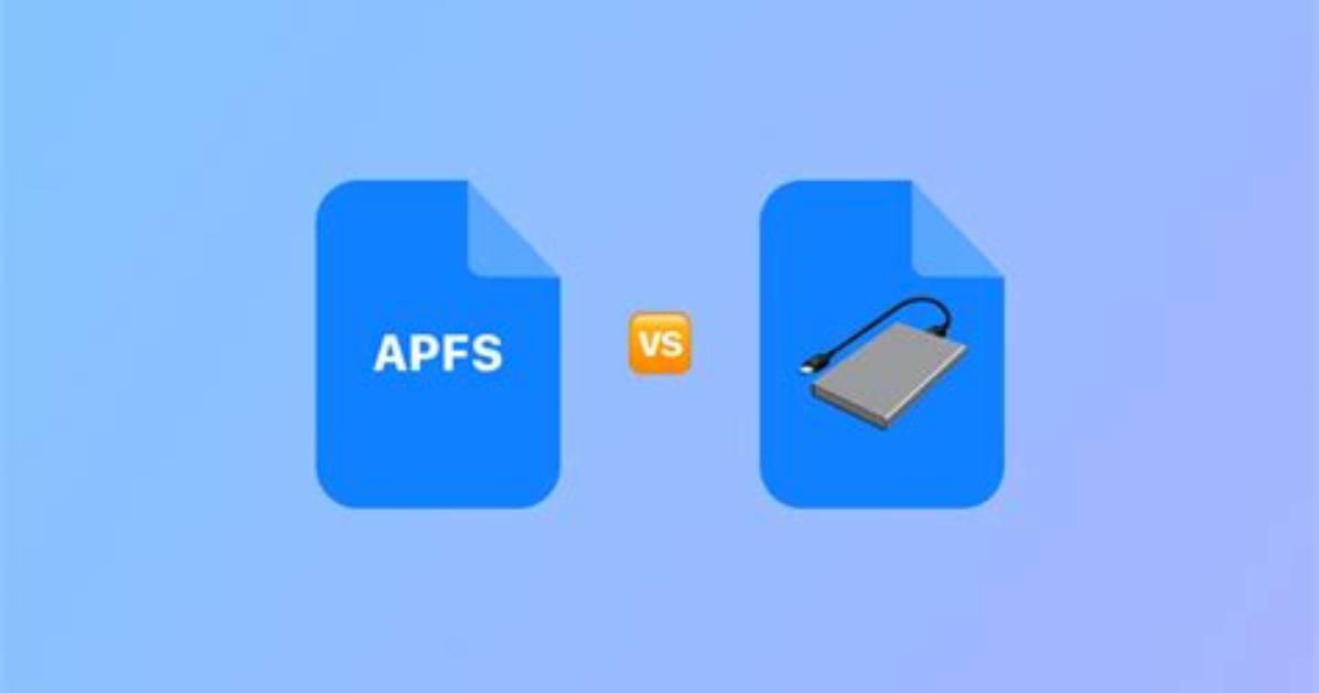How Do I Choose Between Apfs and Mac Os Extended?
