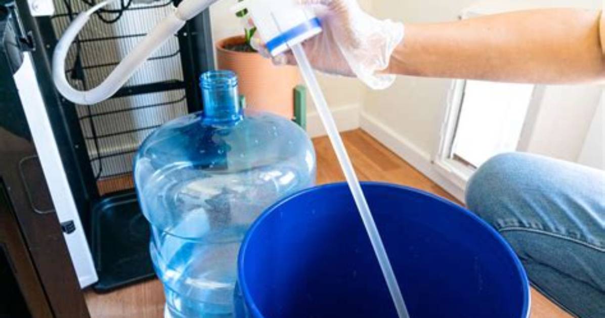 How Do I Clean My Cooler Water Dispenser?