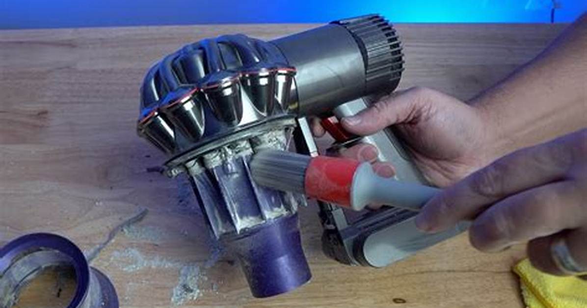 How Do I Clean My Dyson Hand Vacuum?