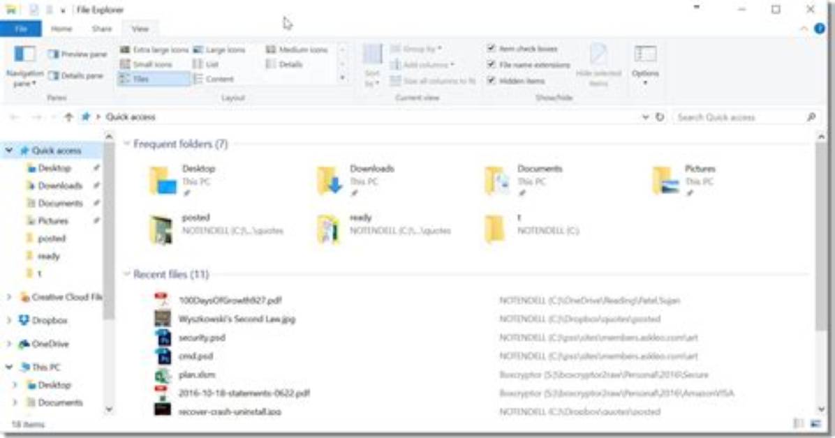 How Do I Clean up File Explorer in Windows 10?