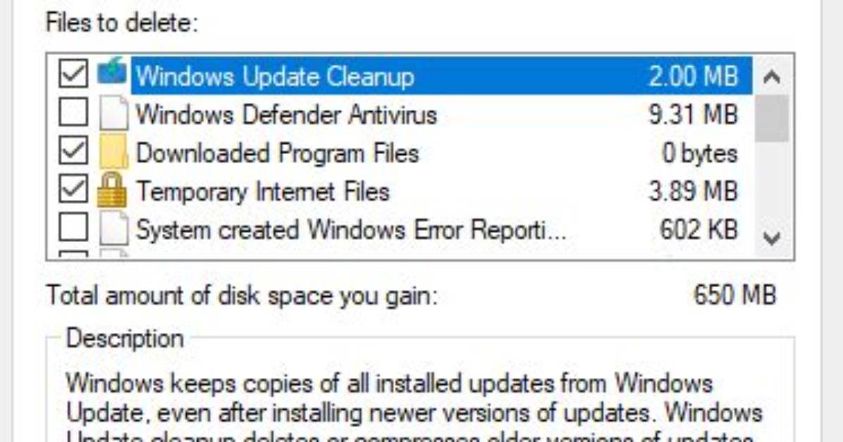 How Do I Clean Windows Update Files?