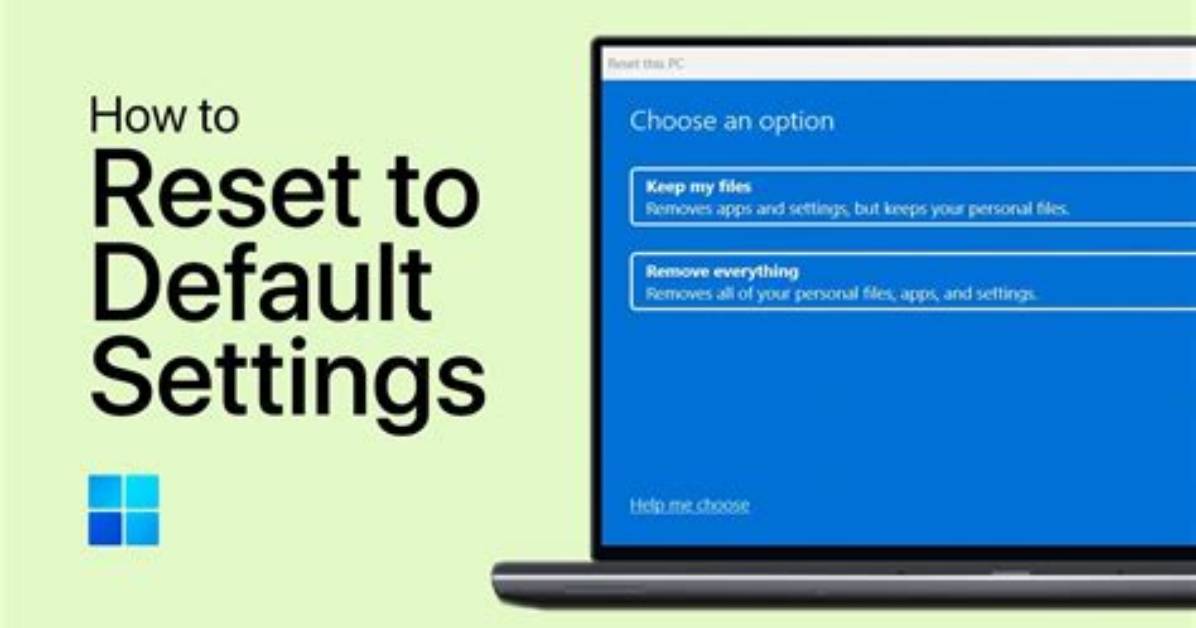 How Do I Clear Default Settings on Samsung?