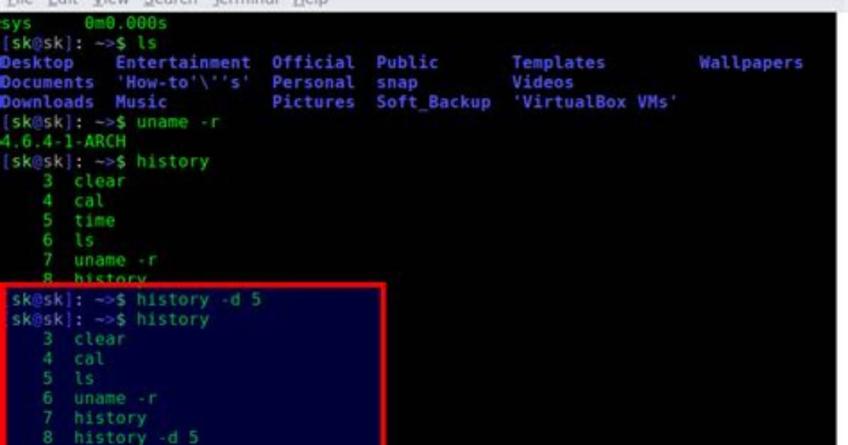 How Do I Clear History in Linux?