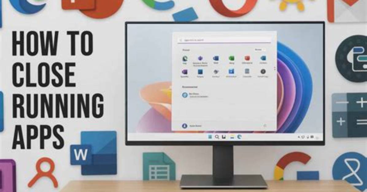 How Do I Close Running Apps on Windows 10?