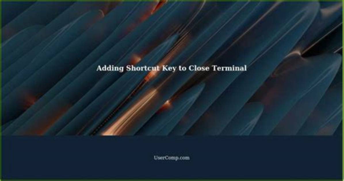 How Do I Close the Terminal in Osx from the Command Line?