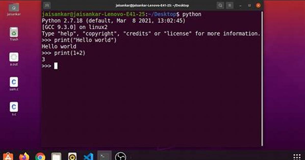 How Do I Code Python in Ubuntu?