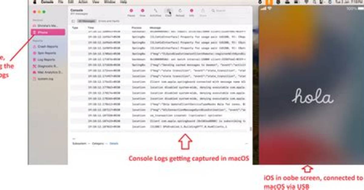 How Do I Collect iOS Device Logs?