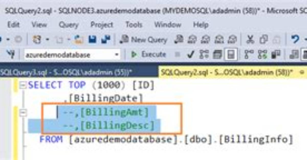 How Do I Comment out a Sql File