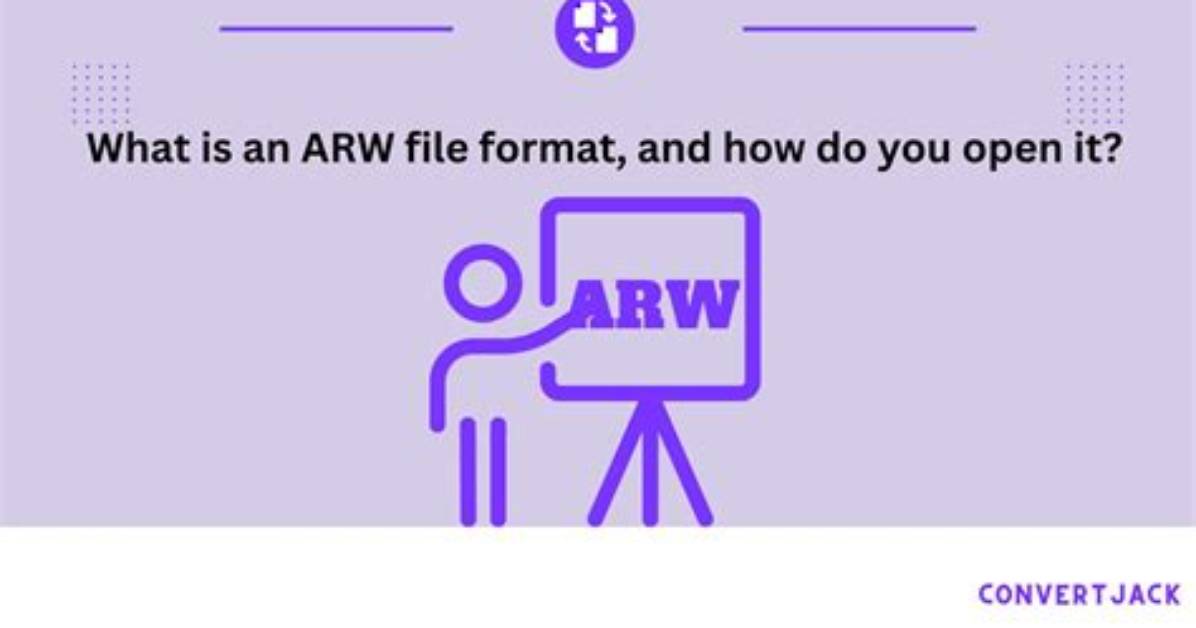How Do I Convert Arw Files to Jpeg?
