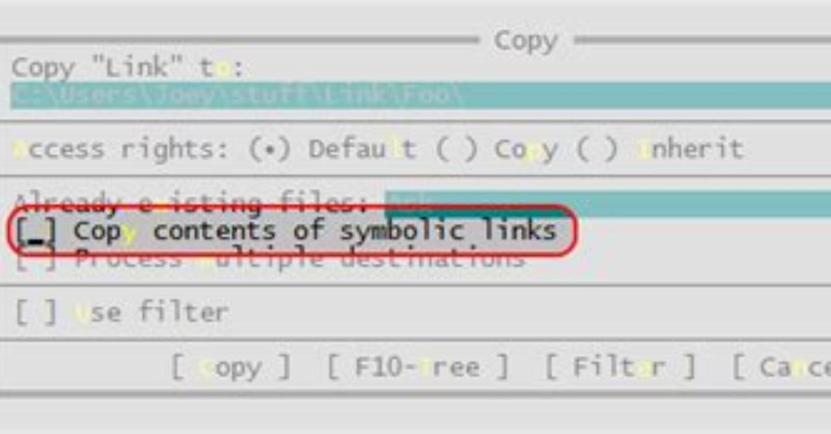 How Do I Copy a Symbolic Link in Linux?
