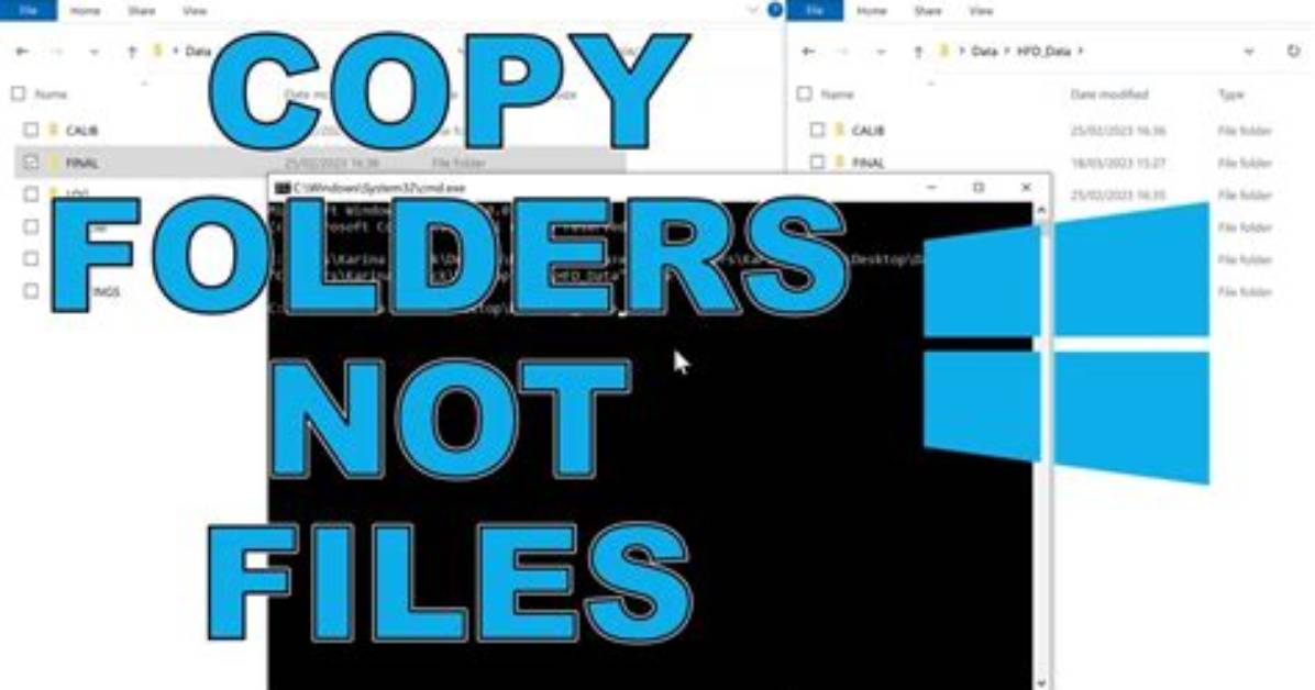 How Do I Copy Files Without Changing the Date Stamp Windows 10?