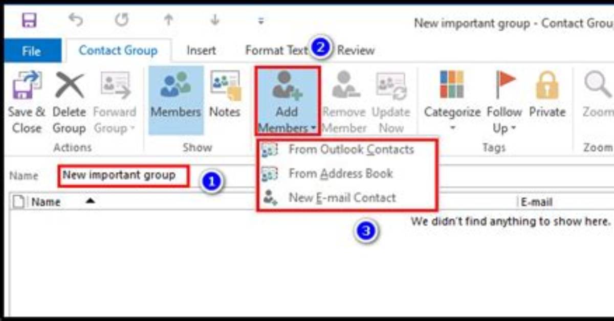 How Do I Create a Contact Group in Windows 10 Mail?