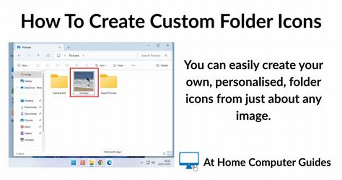 How Do I Create a Custom Folder Icon in Windows 10?