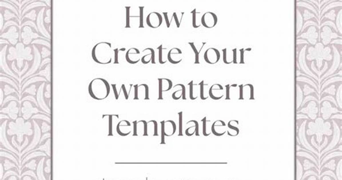 How Do I Create a Custom Pattern in Illustrator?