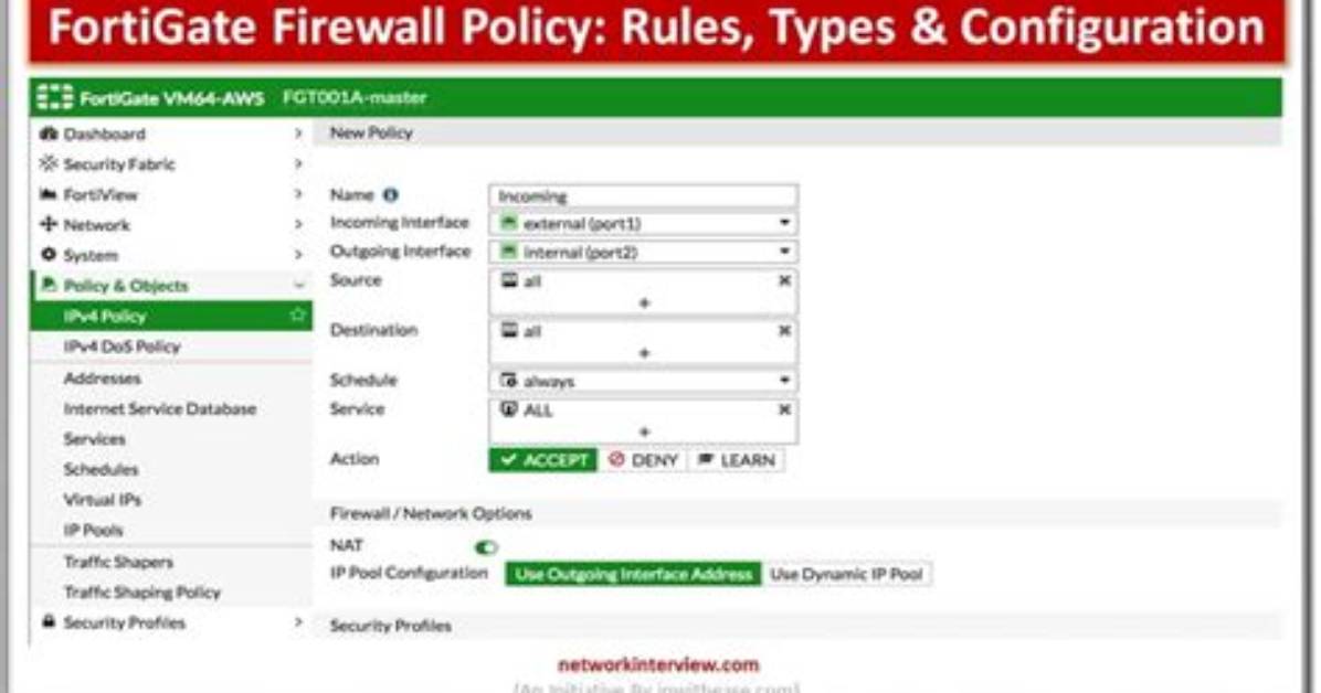 How Do I Create a Firewall Policy