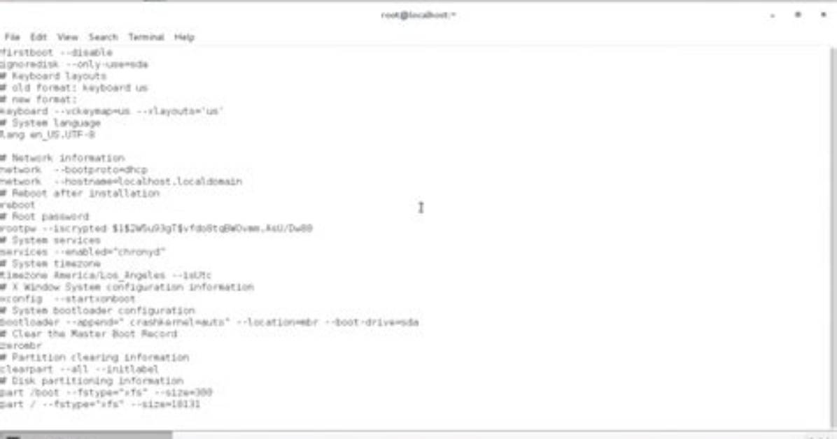How Do I Create a Kickstart File