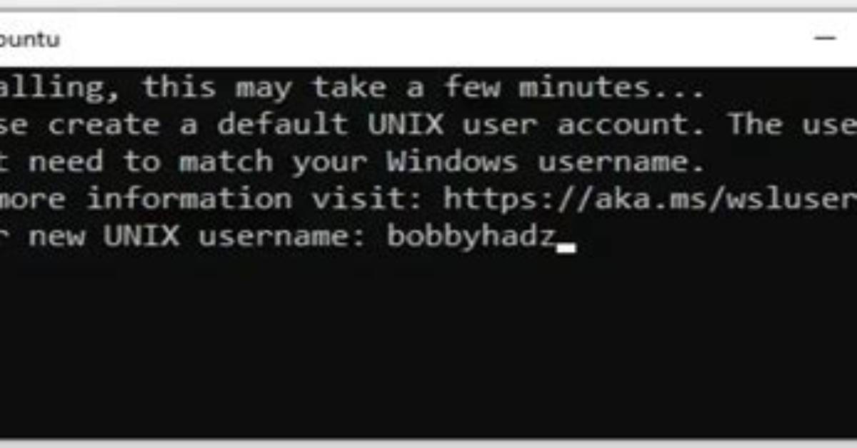 How Do I Create a Unix Username and Password?