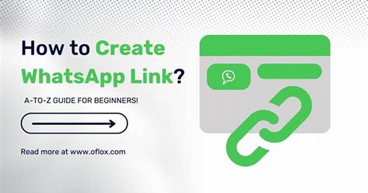 How Do I Create a Whatsapp Link?